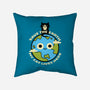 My Cat Lives Here-none removable cover throw pillow-Xentee