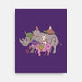 Mutant Animals-none stretched canvas-vp021