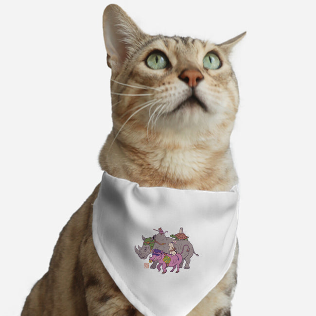 Mutant Animals-cat adjustable pet collar-vp021