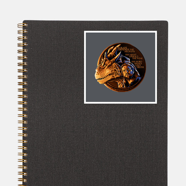 The Old Code-none glossy sticker-daobiwan