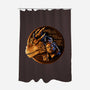 The Old Code-none polyester shower curtain-daobiwan