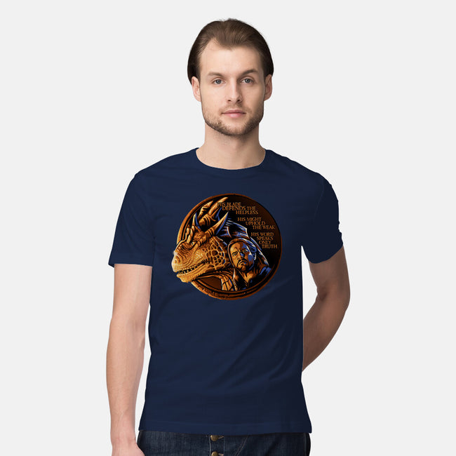 The Old Code-mens premium tee-daobiwan