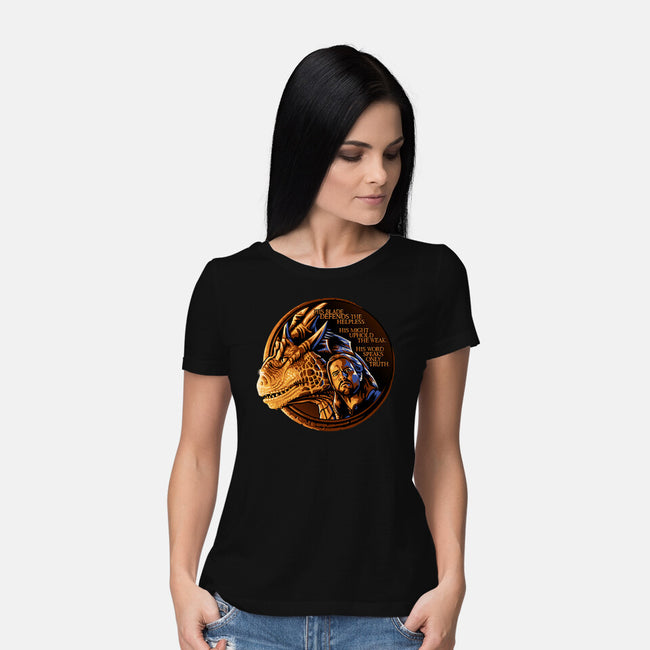 The Old Code-womens basic tee-daobiwan