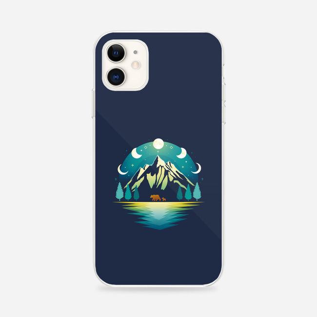 Mountain Night-iphone snap phone case-Vallina84
