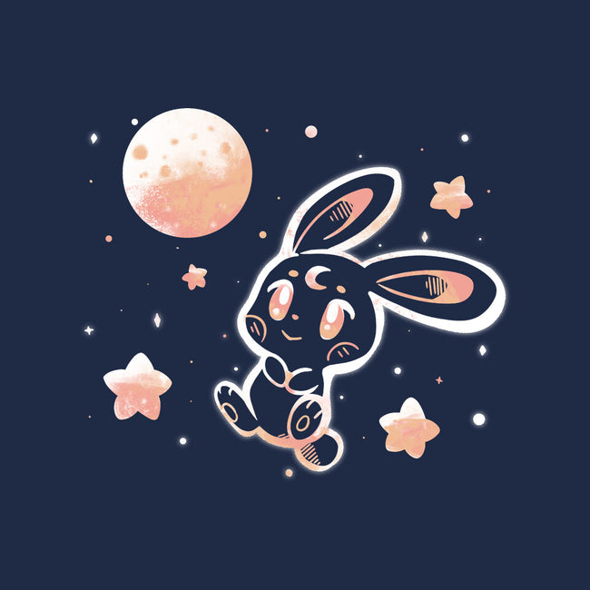 Space Bunny-baby basic tee-TechraNova