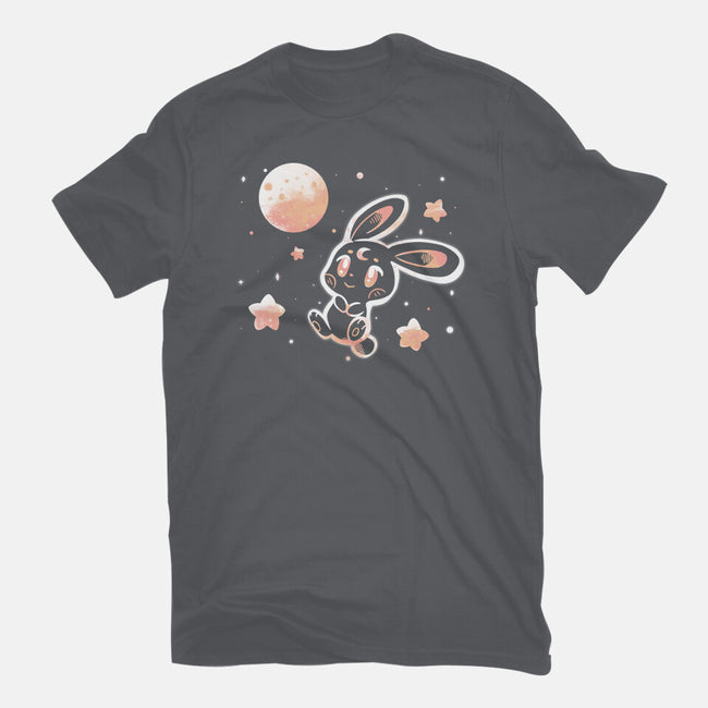 Space Bunny-mens heavyweight tee-TechraNova