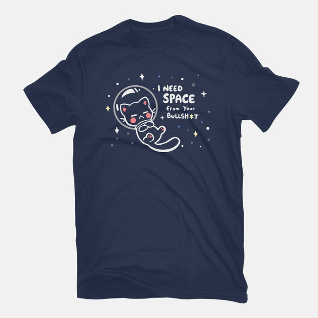 Need Space From Your BS-youth basic tee-TechraNova