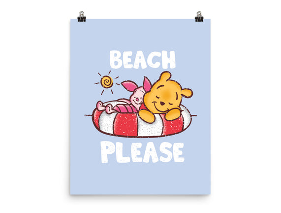 Beach Please Pooh