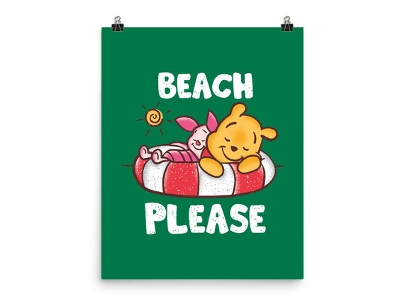 Beach Please Pooh