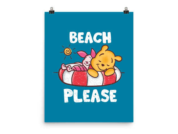 Beach Please Pooh