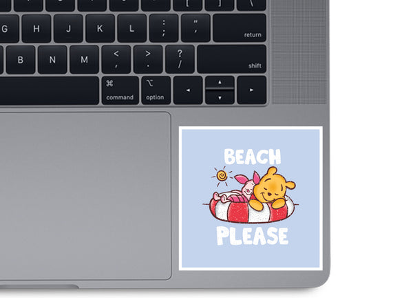 Beach Please Pooh