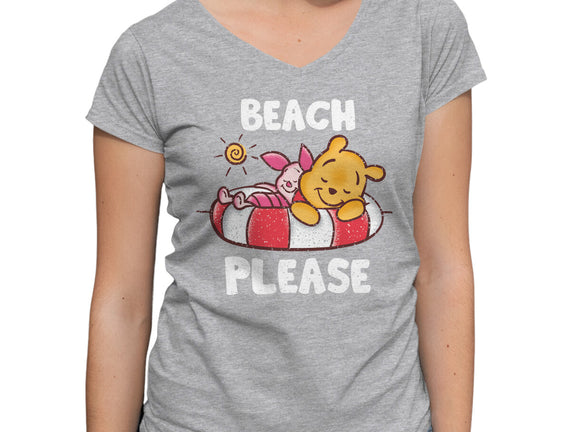 Beach Please Pooh
