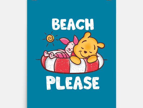 Beach Please Pooh