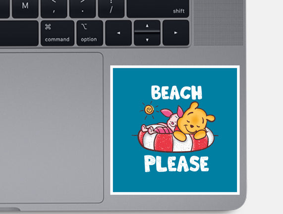 Beach Please Pooh