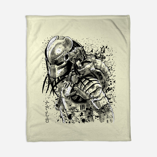 Hunter Ukiyo-e-none fleece blanket-albertocubatas