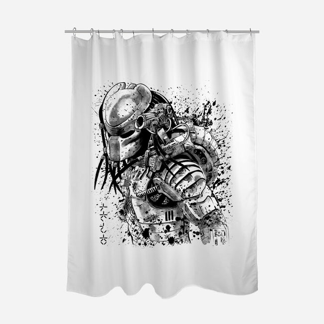 Hunter Ukiyo-e-none polyester shower curtain-albertocubatas