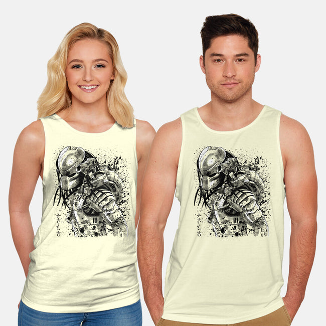 Hunter Ukiyo-e-unisex basic tank-albertocubatas