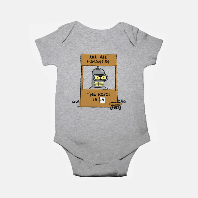 Bender Help-baby basic onesie-Barbadifuoco