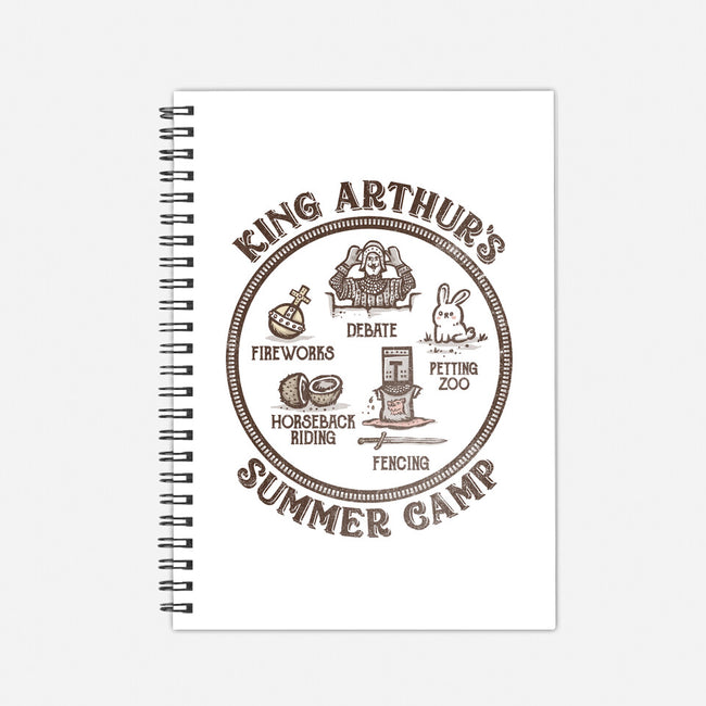 King Arthur's Summer Camp-none dot grid notebook-kg07