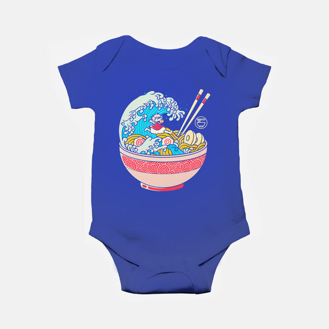 Anime Ramen-baby basic onesie-Eoli Studio