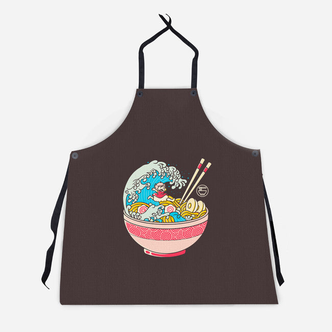 Anime Ramen-unisex kitchen apron-Eoli Studio