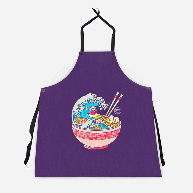 Anime Ramen-unisex kitchen apron-Eoli Studio