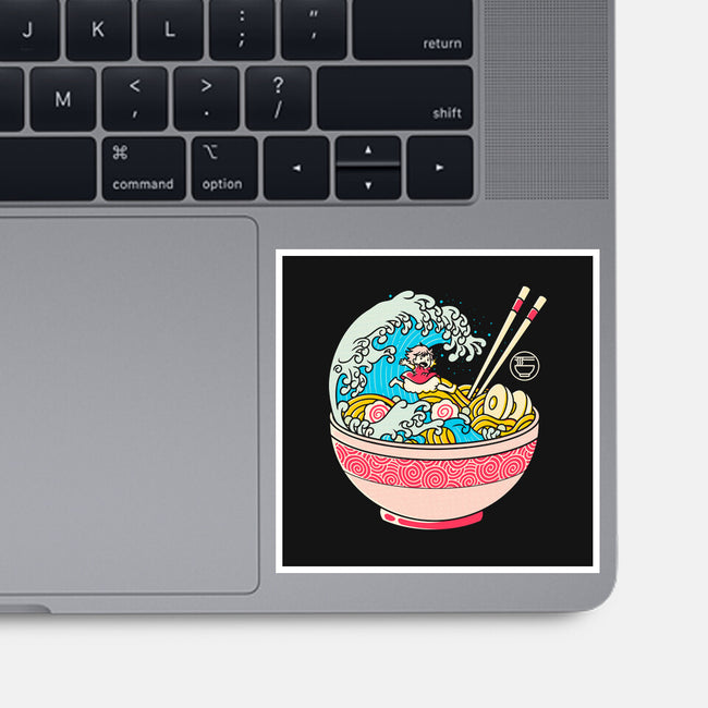 Anime Ramen-none glossy sticker-Eoli Studio