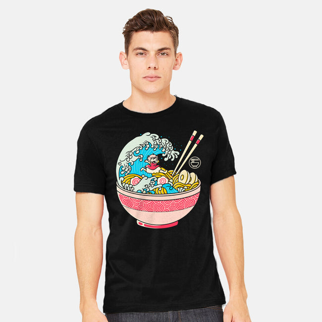 Anime Ramen-mens heavyweight tee-Eoli Studio