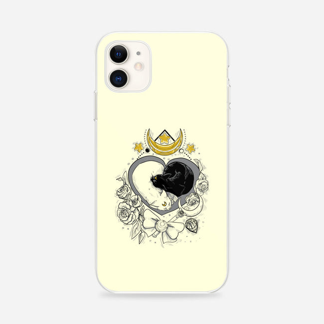 The Moon Cats-iphone snap phone case-ellr