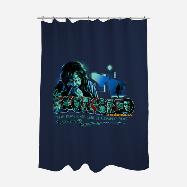 Get Exorcised In DC-none polyester shower curtain-goodidearyan