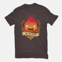 Fire Demon-womens basic tee-Alundrart