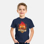 Fire Demon-youth basic tee-Alundrart