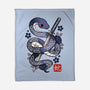 Japanese Snake-none fleece blanket-NemiMakeit