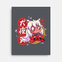 Cute Inuyasha-none stretched canvas-Ca Mask