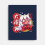 Cute Inuyasha-none stretched canvas-Ca Mask