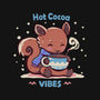 Hot Cocoa Vibes-none polyester shower curtain-TechraNova