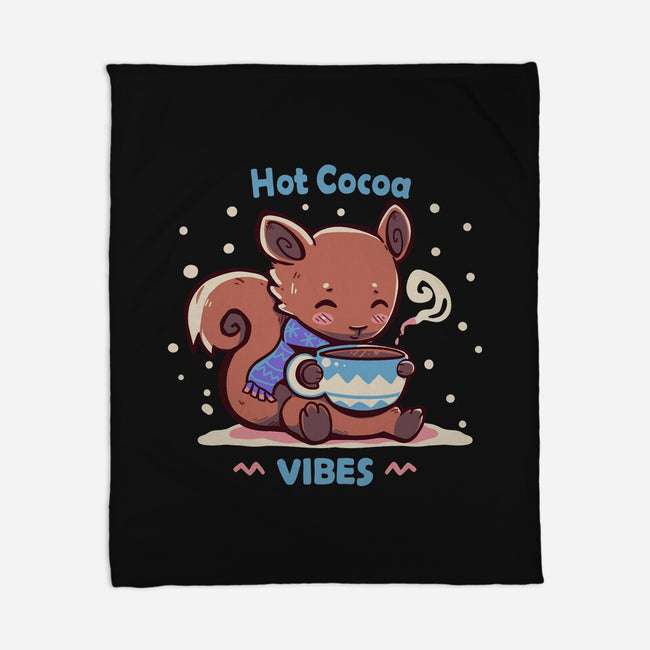 Hot Cocoa Vibes-none fleece blanket-TechraNova