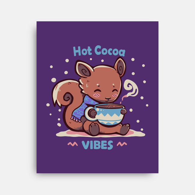 Hot Cocoa Vibes-none stretched canvas-TechraNova
