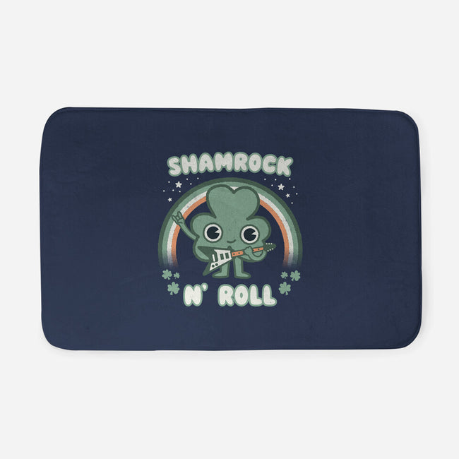 Shamrock N Roll-none memory foam bath mat-Weird & Punderful