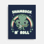 Shamrock N Roll-none stretched canvas-Weird & Punderful