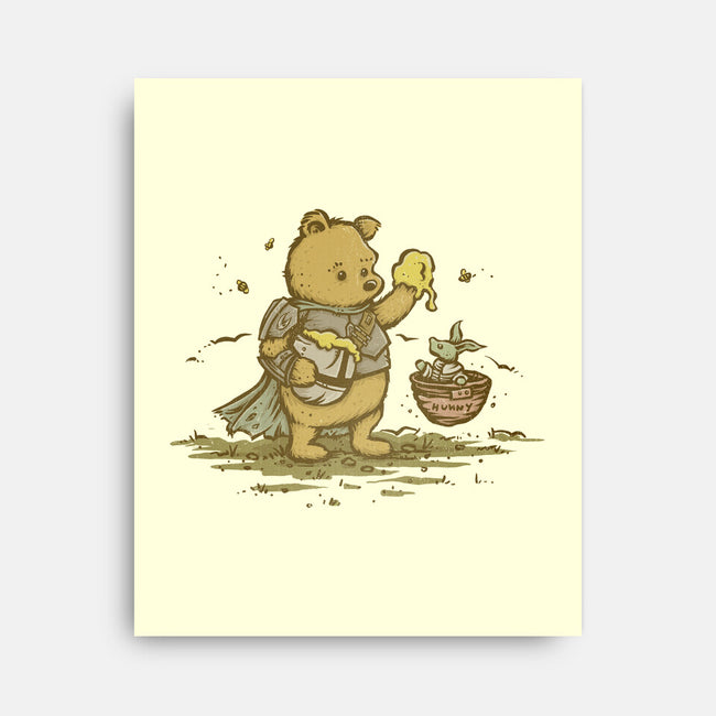 Honey Is The Way-none stretched canvas-kg07