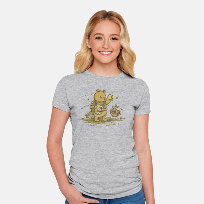 Honey Is The Way-womens fitted tee-kg07