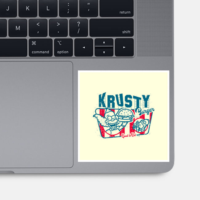 Krusty Burger-none glossy sticker-se7te