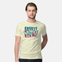 Krusty Burger-mens premium tee-se7te