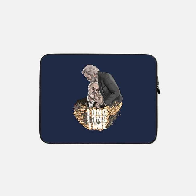 Long Time-none zippered laptop sleeve-MarianoSan