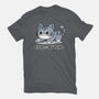 Cute But Psycho Cat-mens basic tee-Ca Mask