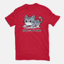 Cute But Psycho Cat-mens basic tee-Ca Mask