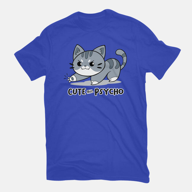 Cute But Psycho Cat-youth basic tee-Ca Mask