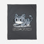 Cute But Psycho Cat-none fleece blanket-Ca Mask
