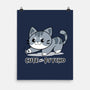 Cute But Psycho Cat-none matte poster-Ca Mask